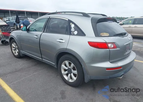 2004 Infiniti Fx35 из США, поврежденный, VIN JNRAS08U54X110948